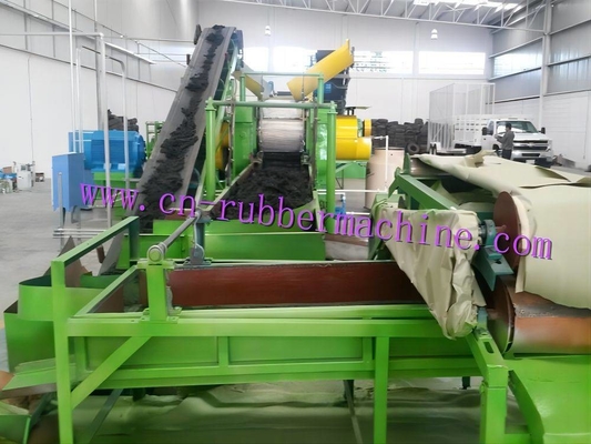 Good price Rubber Cracker Mill / Waste Tire Recycling Machine online
