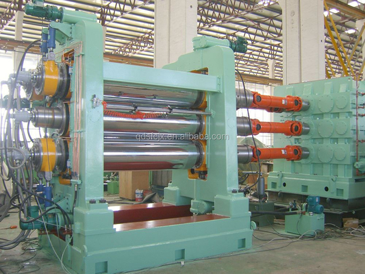 Good price CE&ISO Four-roll Rubber Sheet Calender Machine /Three Roll Calender online