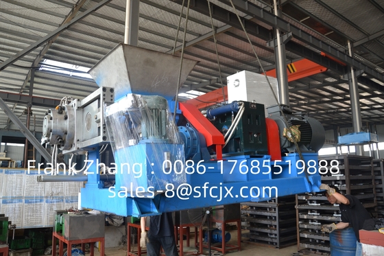 Good price Accurate Temperature Control Force Feeding Single Screw Rubber Extruder Machine online