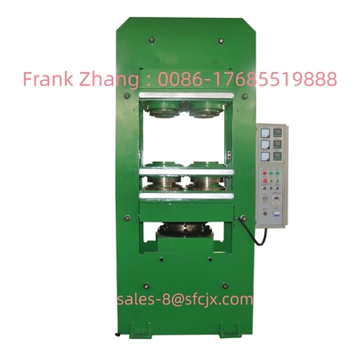 Good price Pressure distribution Adjustable Powder Solid Tire Rubber Vulcanizing Press Machine online