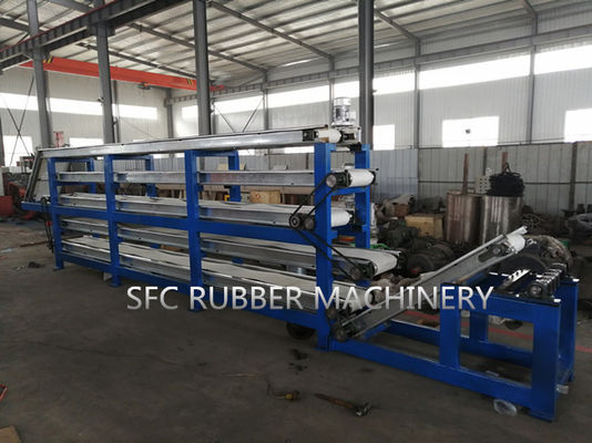 Good price Fully Automatic Rubber Batch Off Cooling Machine Interlock Design online
