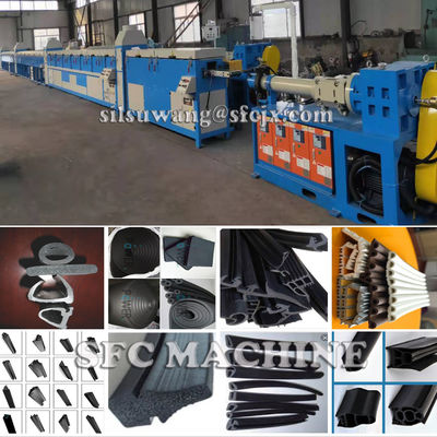 Good price Uniform Vulcanization 55kw EPDM Rubber Making Machine online